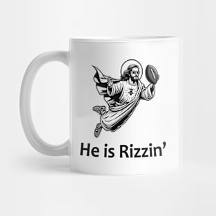 He Is Rizzin' Mug